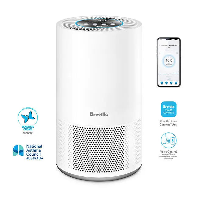 Breville Smart Air Viral Protect Plus HEPA-13 Wi-Fi Air Purifier for Home