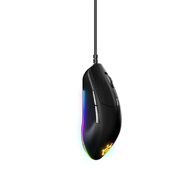 SteelSeries Rival 3 Gaming Mouse: Precision Optical Sensor, Durable Switches, RGB Lighting