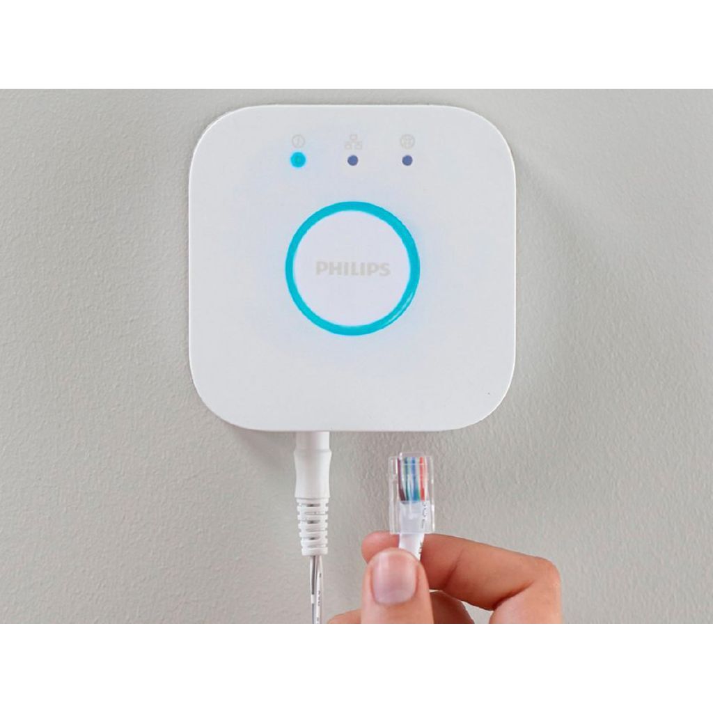 Philips Hue Bridge: Smart Home Lighting Hub for Voice and App Control