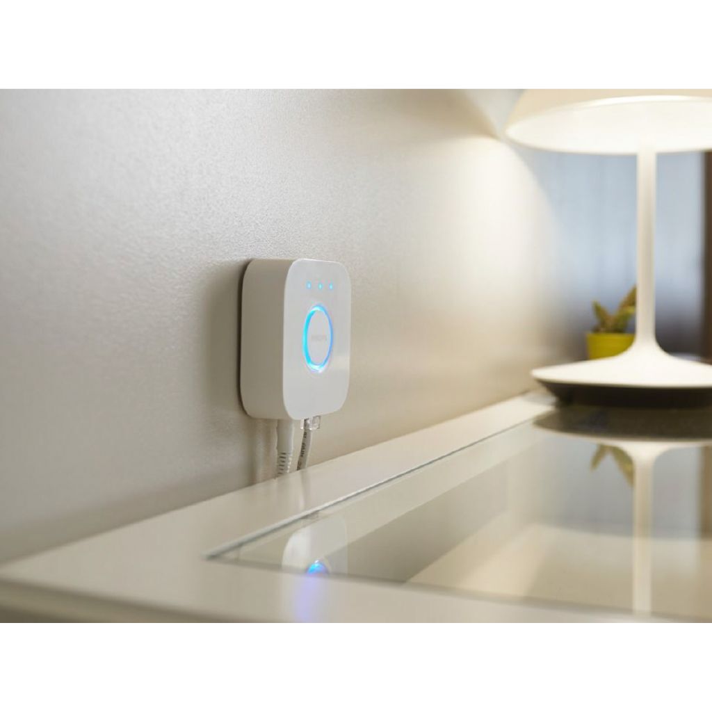 Philips Hue Bridge: Smart Home Lighting Hub for Voice and App Control