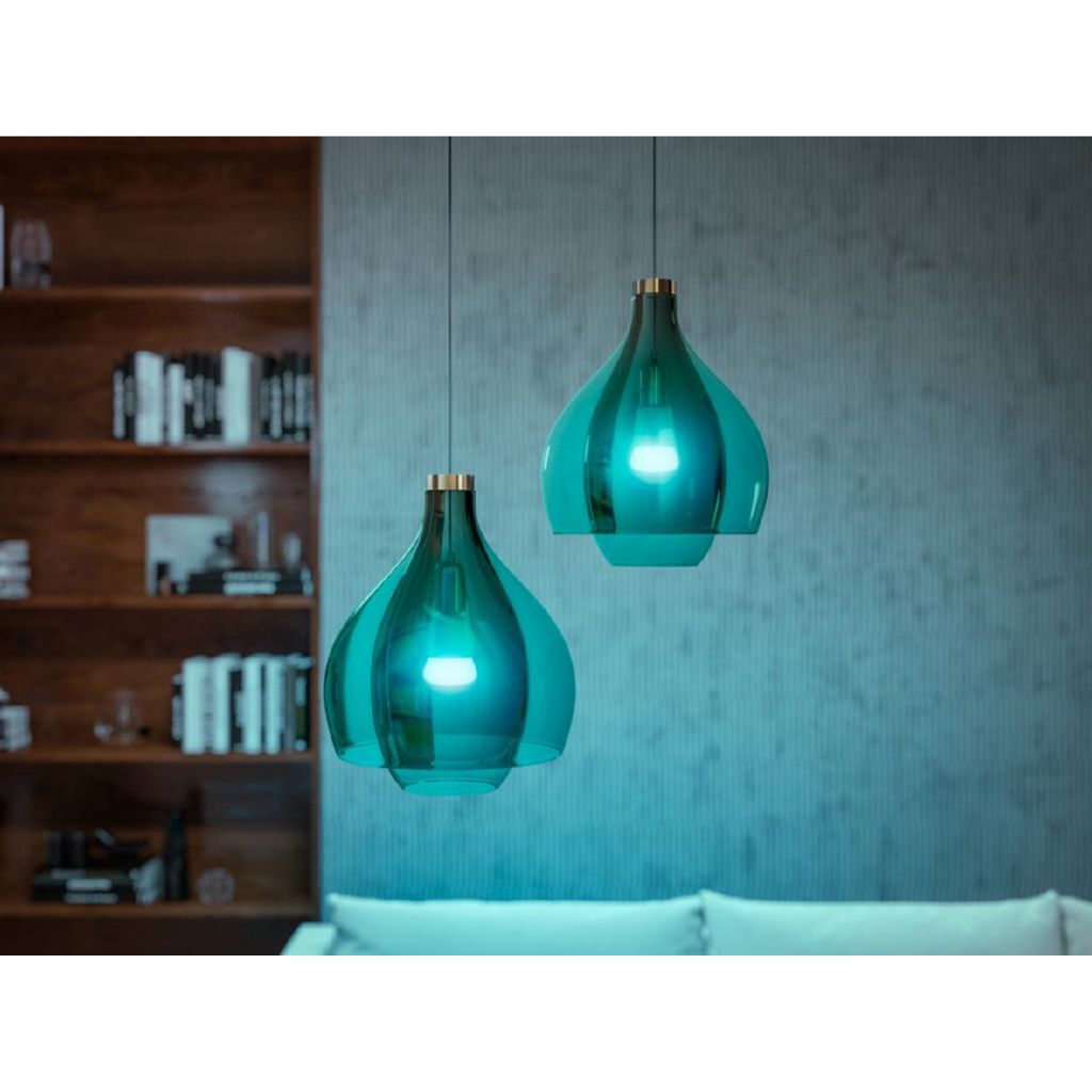 Philips Hue White & Colour Ambience 11W A60 3-Bulb Smart Lighting Starter Kit B22