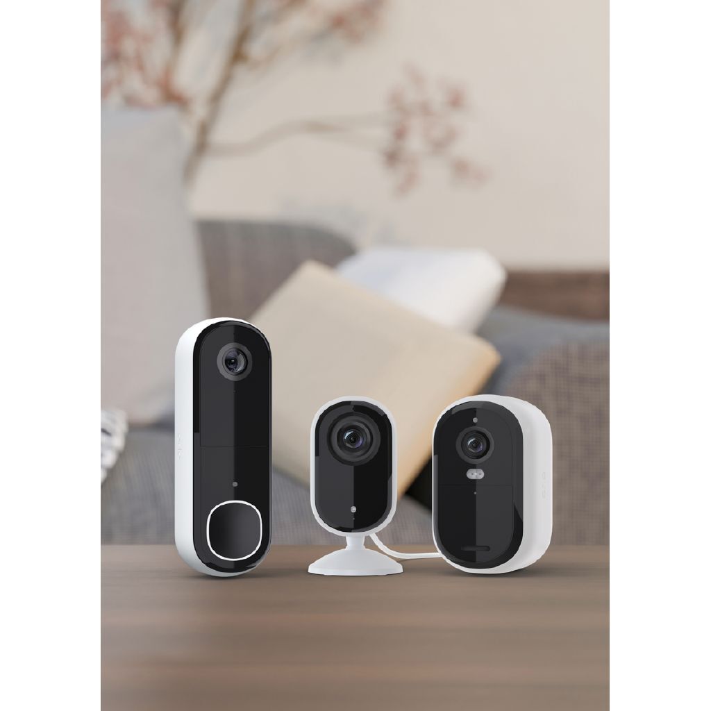 Arlo Essential 2K Outdoor Security Camera - Wireless, Spotlight, Color Night Vision