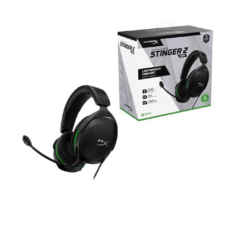 HyperX CloudX Stinger 2 Core Wired Xbox Gaming Headset with Swivel-to-Mute Mic
