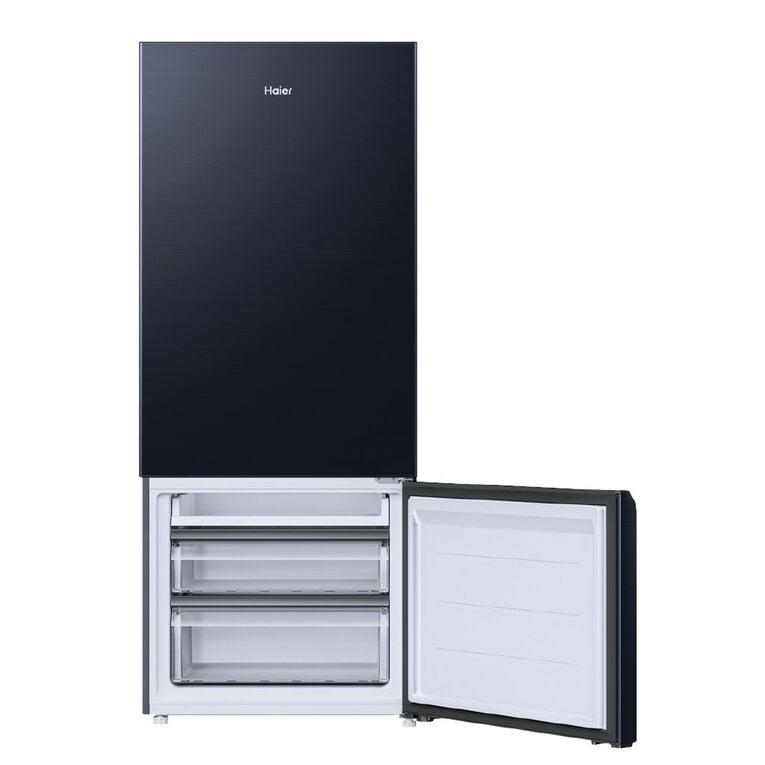 Haier 433L 500 Series Bottom Mount Refrigerator: Black, Energy-Efficient, Multi-Zone Air