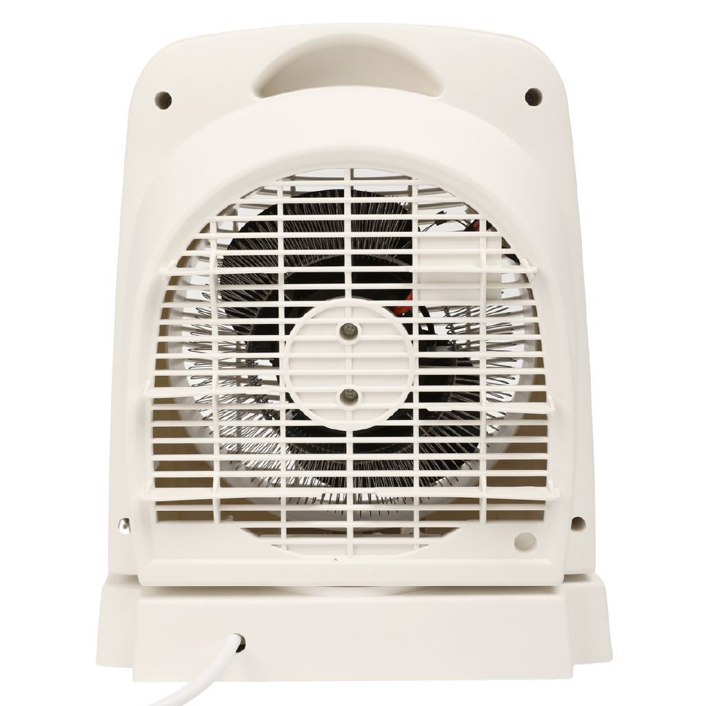Sheffield Compact Oscillating Fan Heater with Adjustable Thermostat and Safety