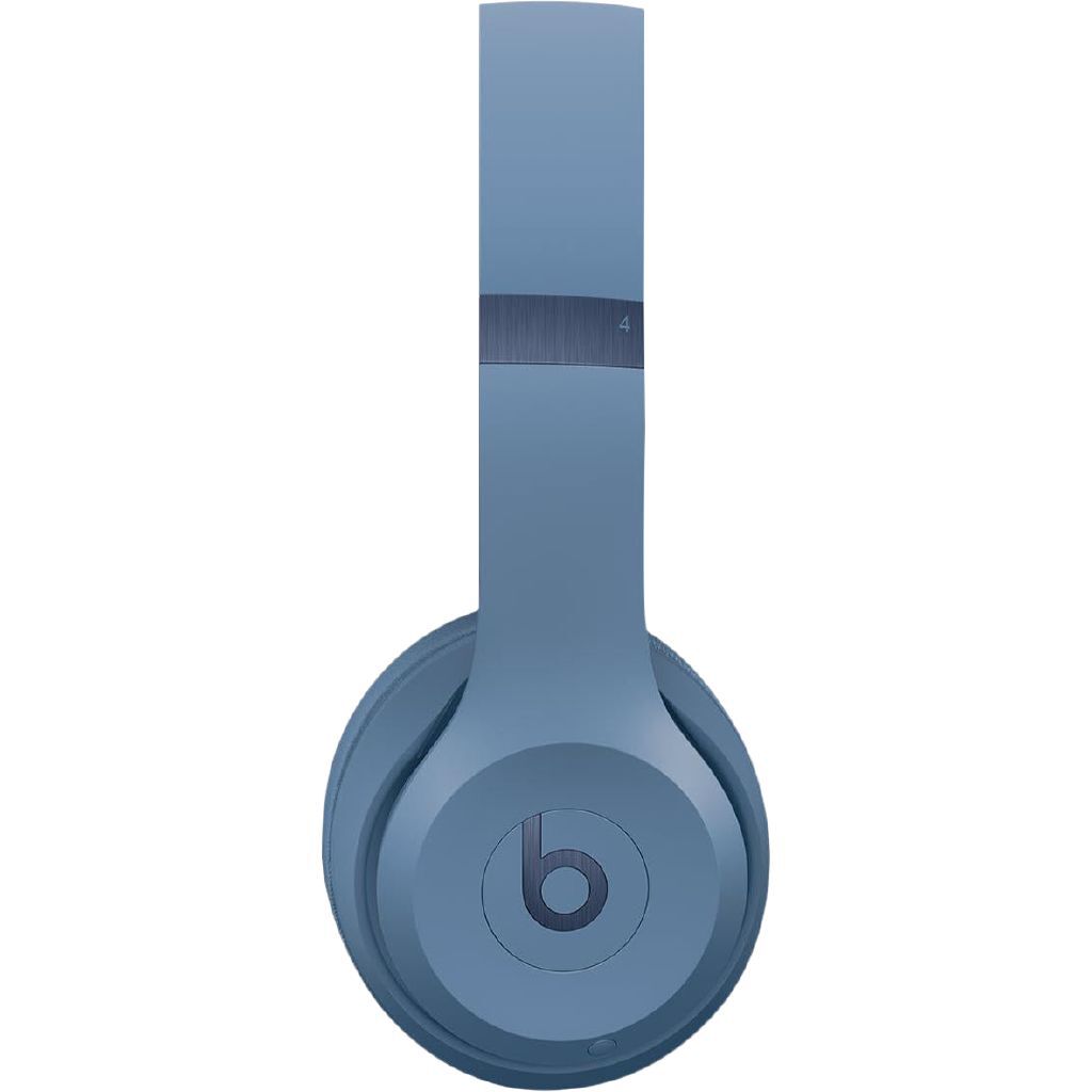 Beats Solo4 Wireless On-Ear Headphones: Immersive Spatial Audio, 50-Hour Battery, Slate Blue