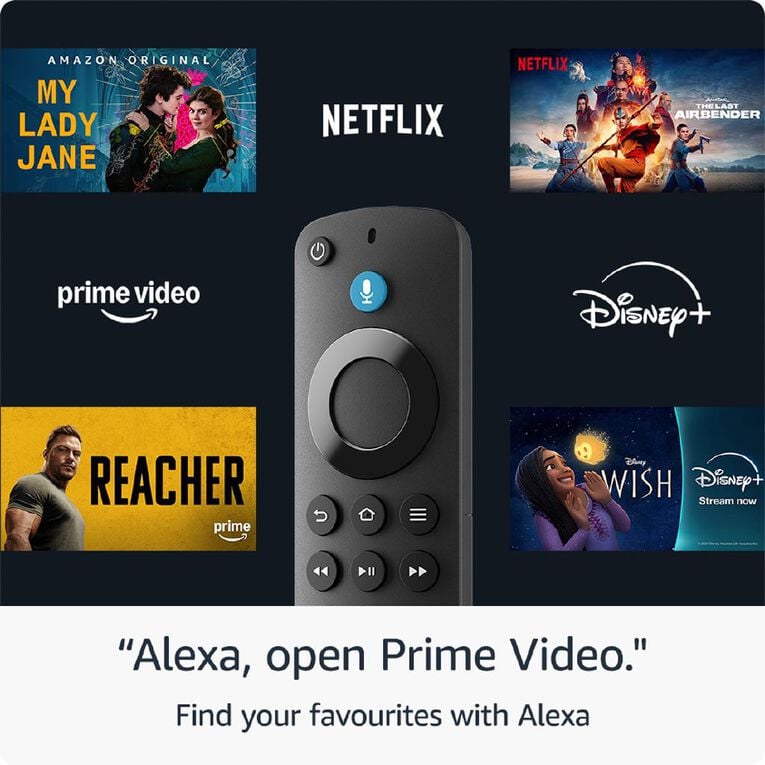 Amazon Fire TV Stick HD: Smart Streaming Media Player with Alexa Remote