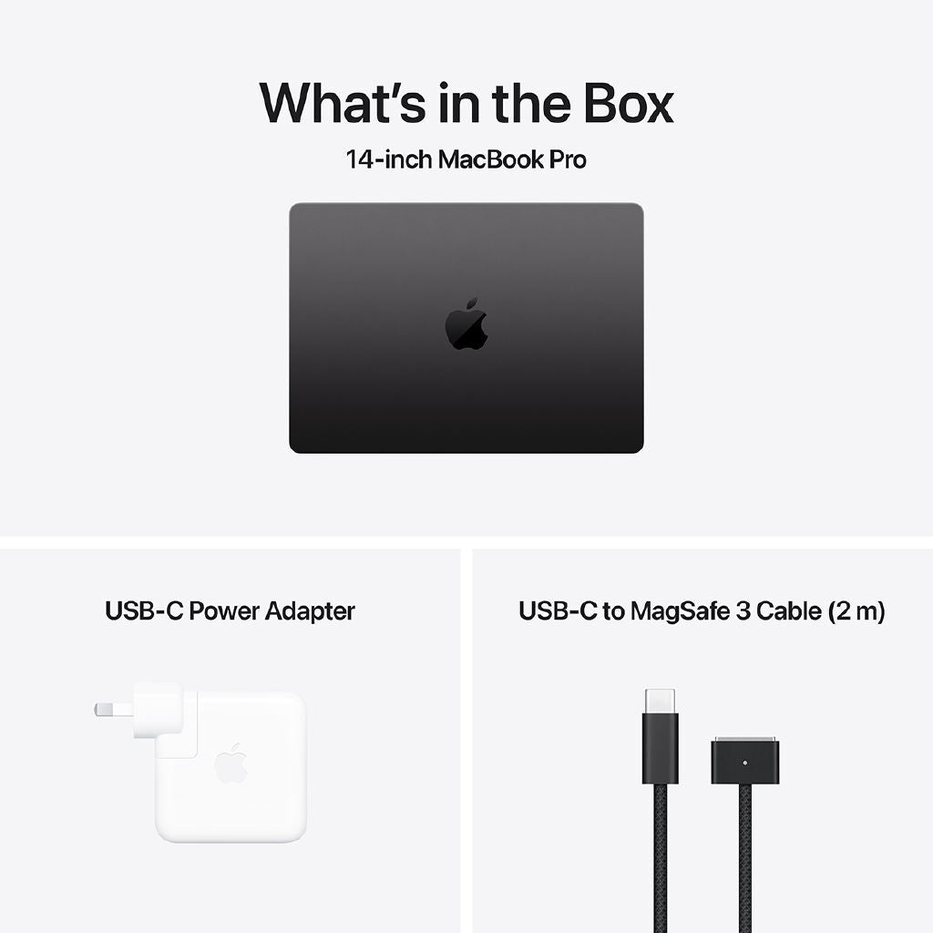 Apple MacBook Pro 14-inch M4, 24GB RAM, 1TB SSD, Space Black