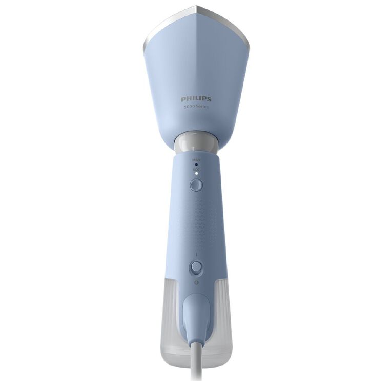 Philips Quick Heat Handheld Garment Steamer for Wrinkle-Free Clothes, Light Blue