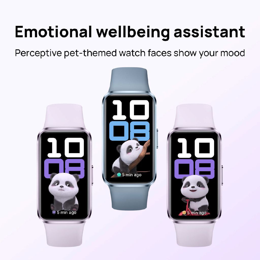 Huawei Band 10 Blue AI Smartwatch: Fitness, Sleep, Wellbeing, 14-Day Battery Life