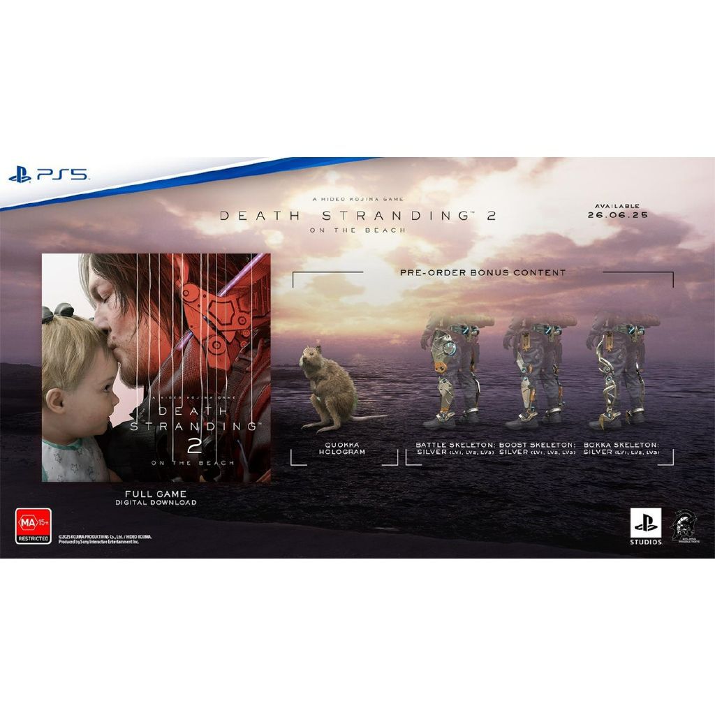 PS5 Death Stranding 2: On the Beach - Hideo Kojima's Epic Action Adventure