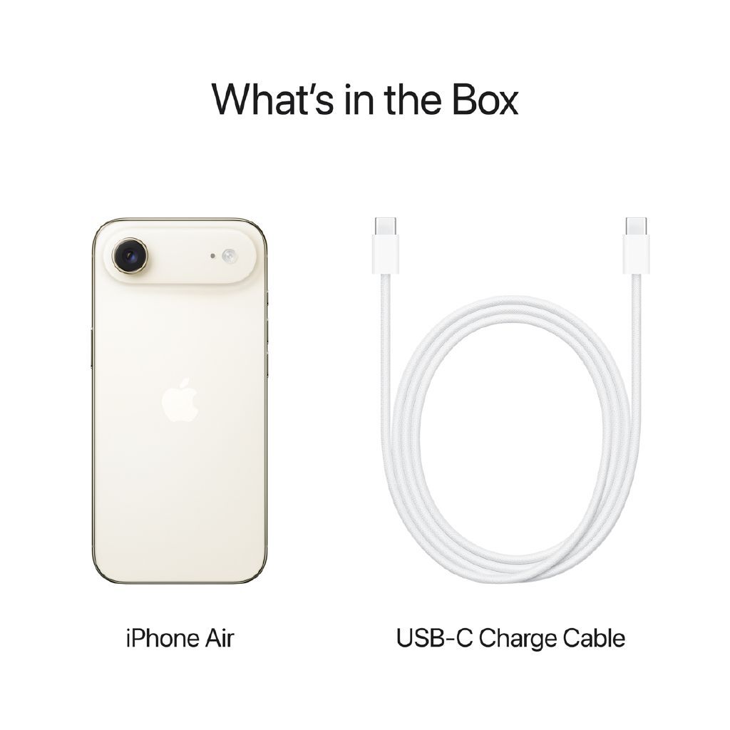 Apple iPhone Air 256GB Light Gold: Ultra-Thin, Durable, A19 Pro Chip