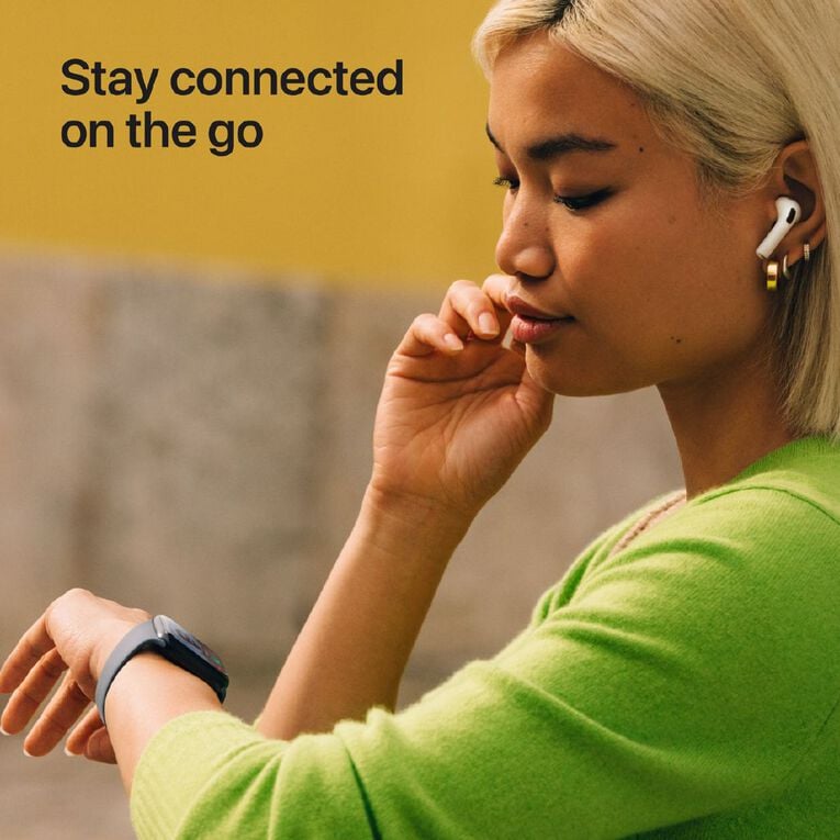Apple Watch SE 3 GPS 44mm Midnight Aluminum: Health, Fitness & Smart Connectivity