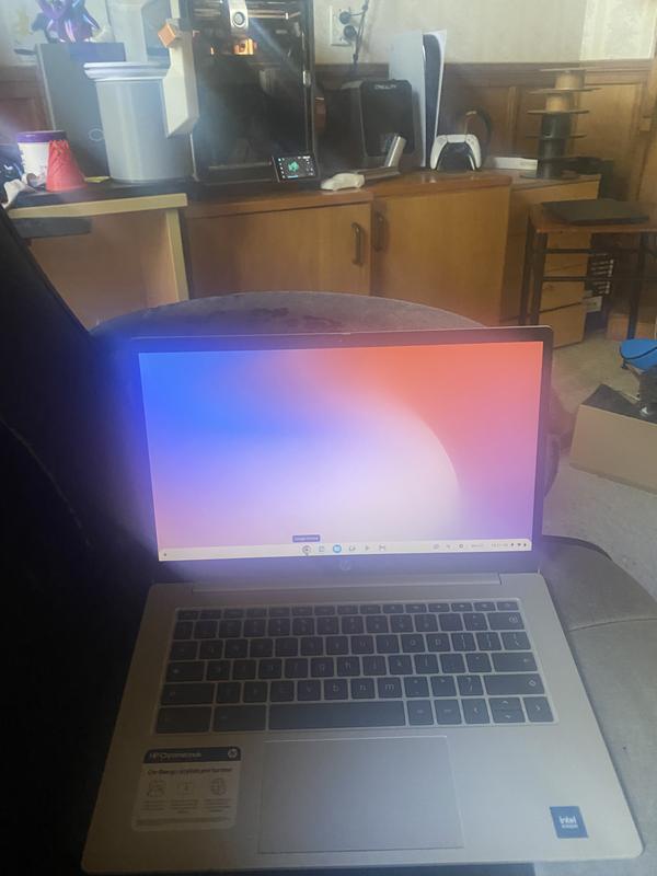 HP 14-inch HD Touchscreen Chromebook: Intel N100, 4GB RAM, 64GB Storage