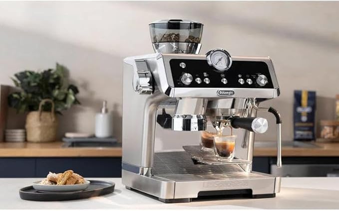 De'Longhi EC9355M La Specialista Prestigio Espresso Machine, 1.3L, Stainless Steel,Silver