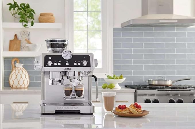 De'Longhi EC9355M La Specialista Prestigio Espresso Machine, 1.3L, Stainless Steel,Silver