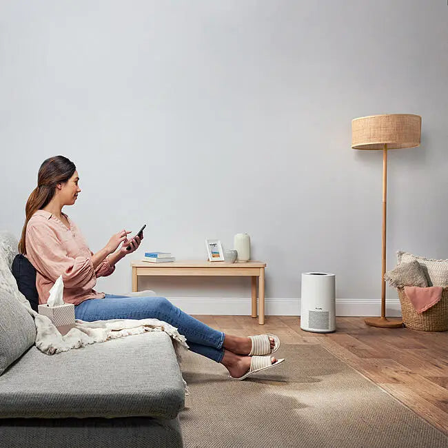 Breville Smart Air Viral Protect Compact Purifier with HEPA-13 AntiViral Filtration and WiFi