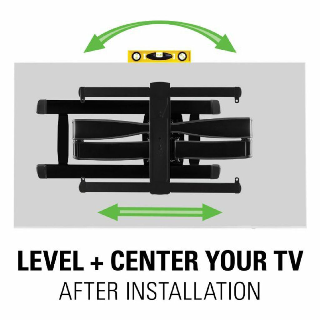 Sanus Premium Full Motion Articulating TV Wall Mount for 42-90 Inch Displays