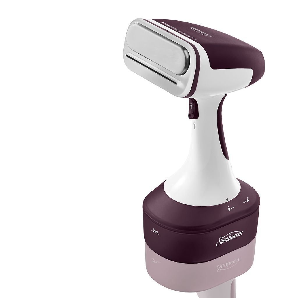 Sunbeam Power Steam Handheld Garment Steamer: Fast Heat, Portable, Wrinkle Remover, Dual Settings