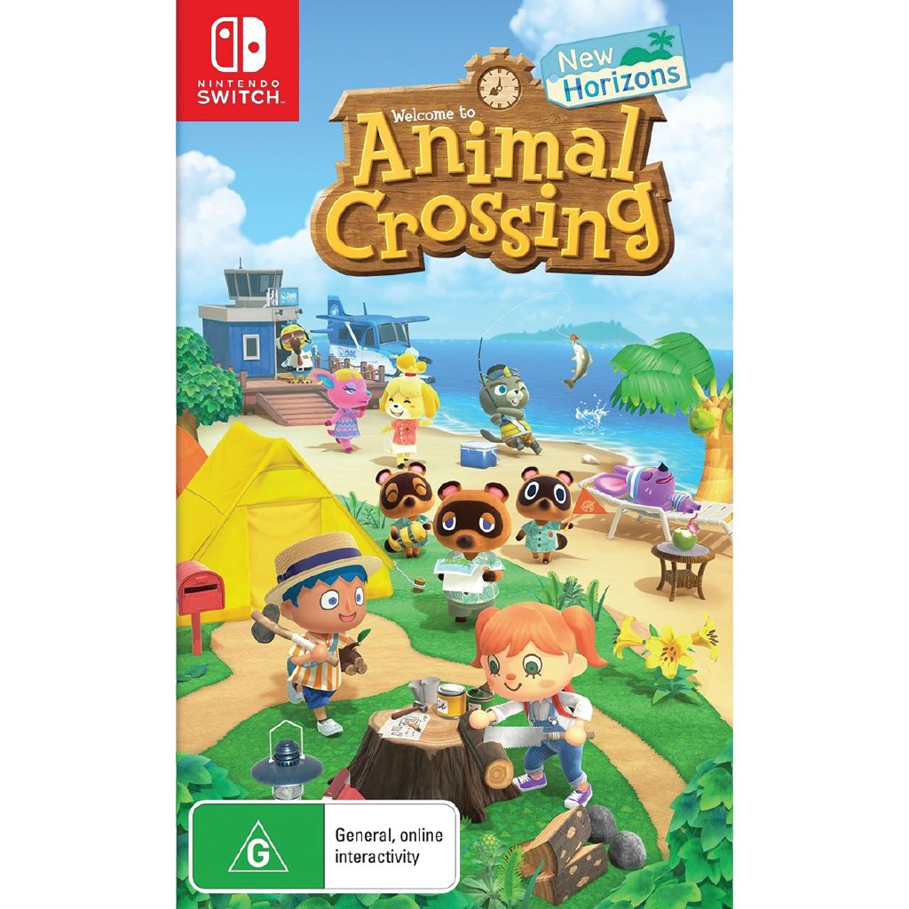 Nintendo Switch Animal Crossing: New Horizons Life Simulation Game Cartridge