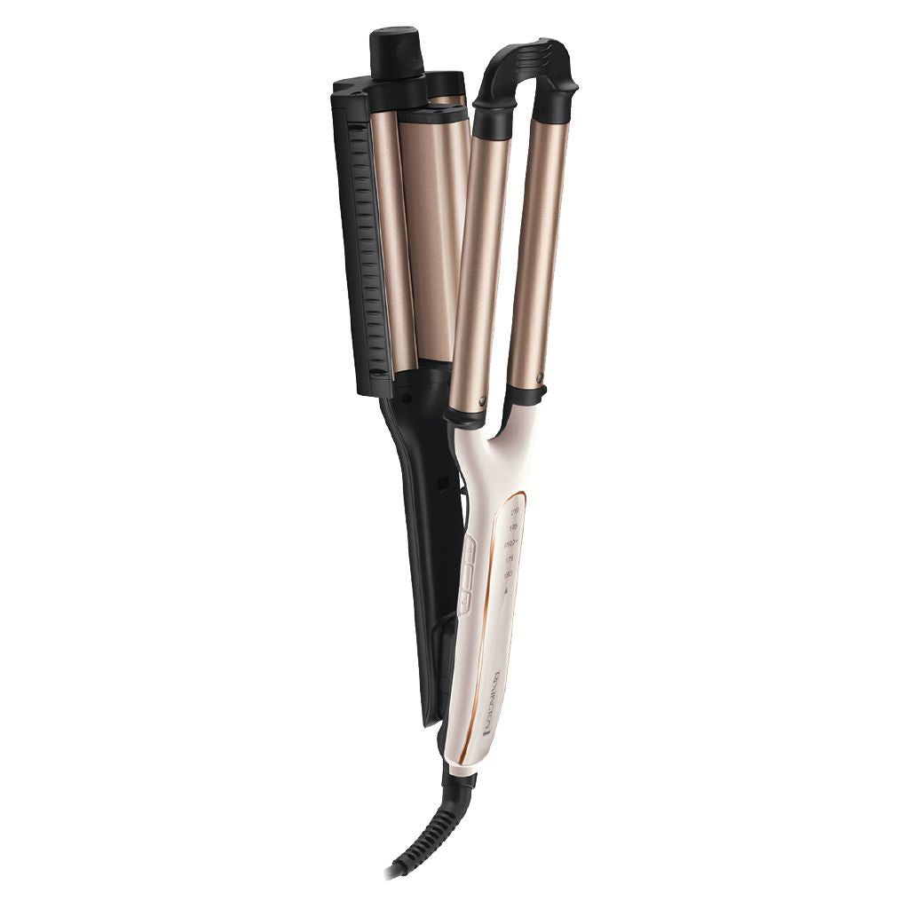 Remington Adjustable Hair Waver Iron with 4 Wave Styles, Ceramic Coated Barrel