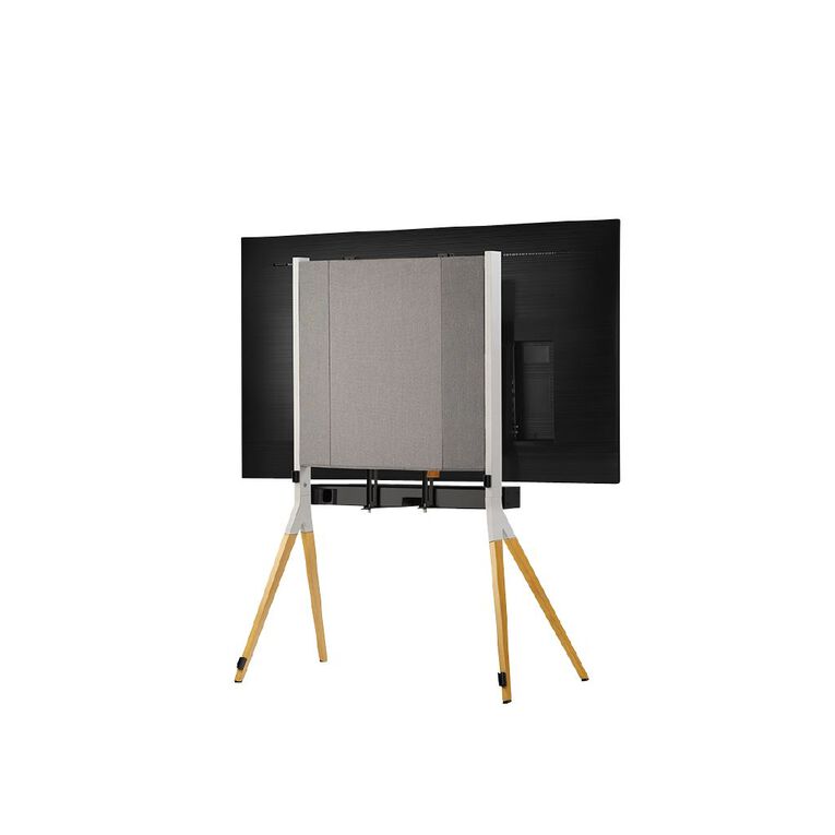 One for All Universal Falcon TV Stand Oak Silver Grey for 32-70 inch TVs