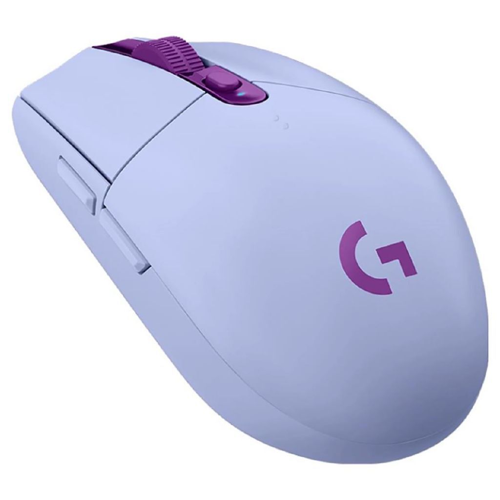 Logitech G305 LIGHTSPEED Wireless Gaming Mouse - Lilac, High Performance, Low Latency
