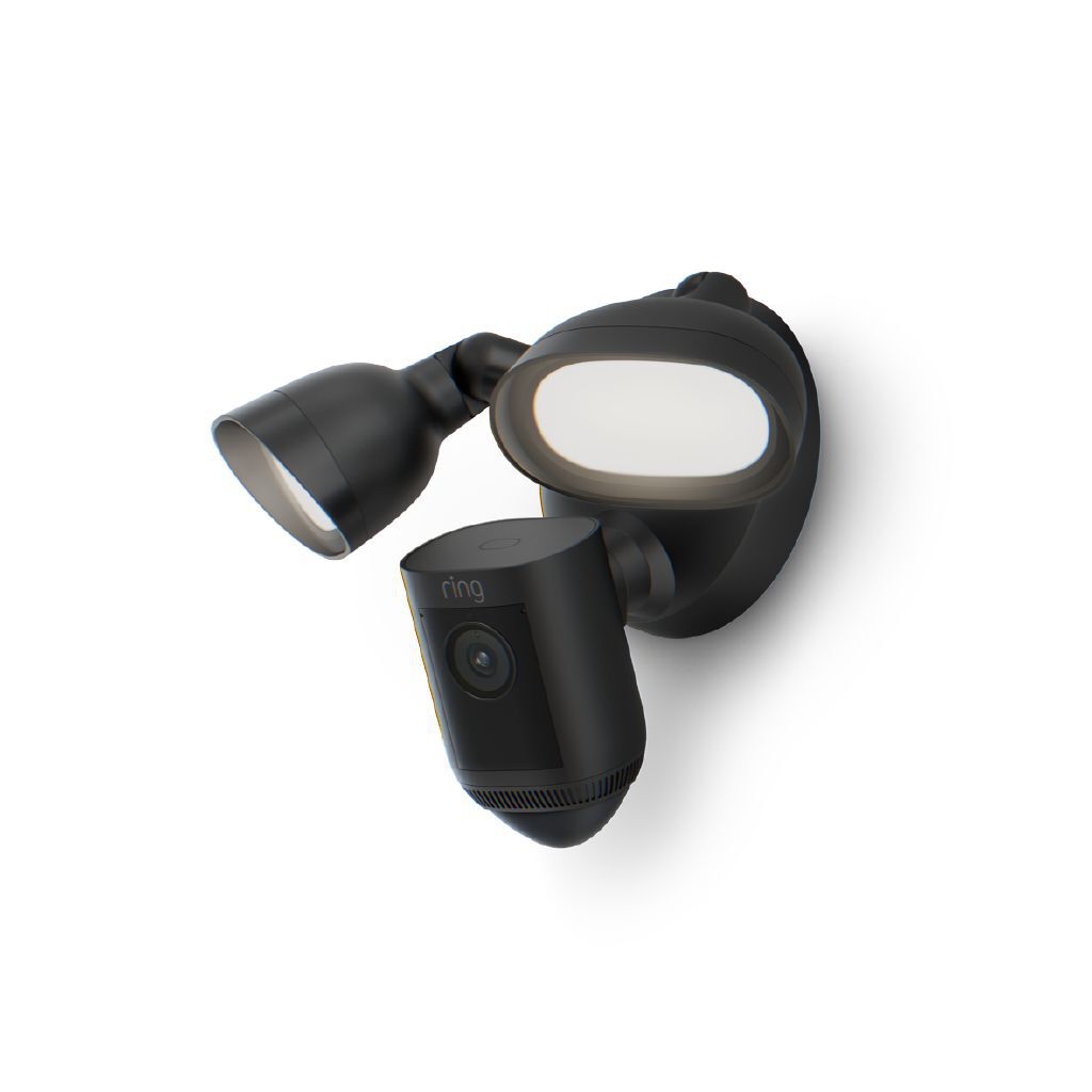 Ring Floodlight Cam Pro 2K Wired – Black: Advanced Outdoor Smart Security Camera