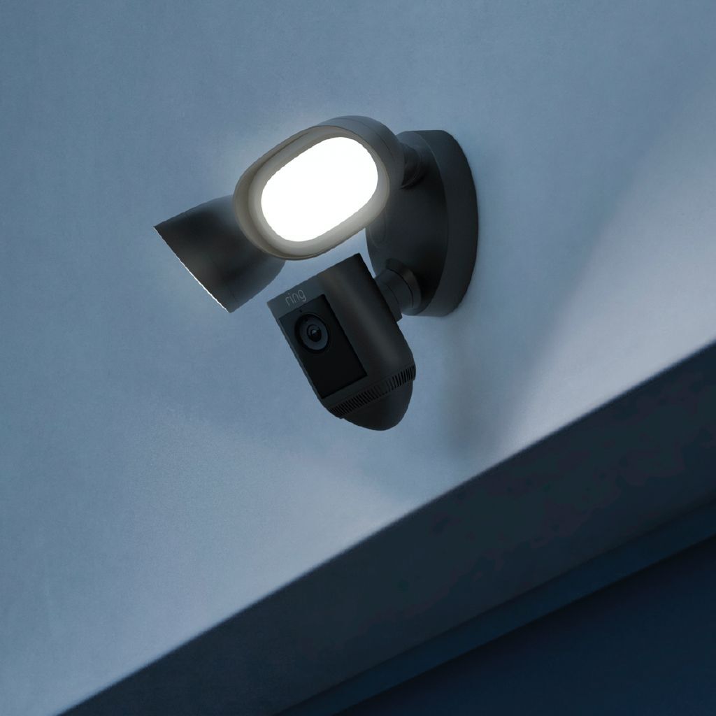 Ring Floodlight Cam Pro 2K Wired – Black: Advanced Outdoor Smart Security Camera