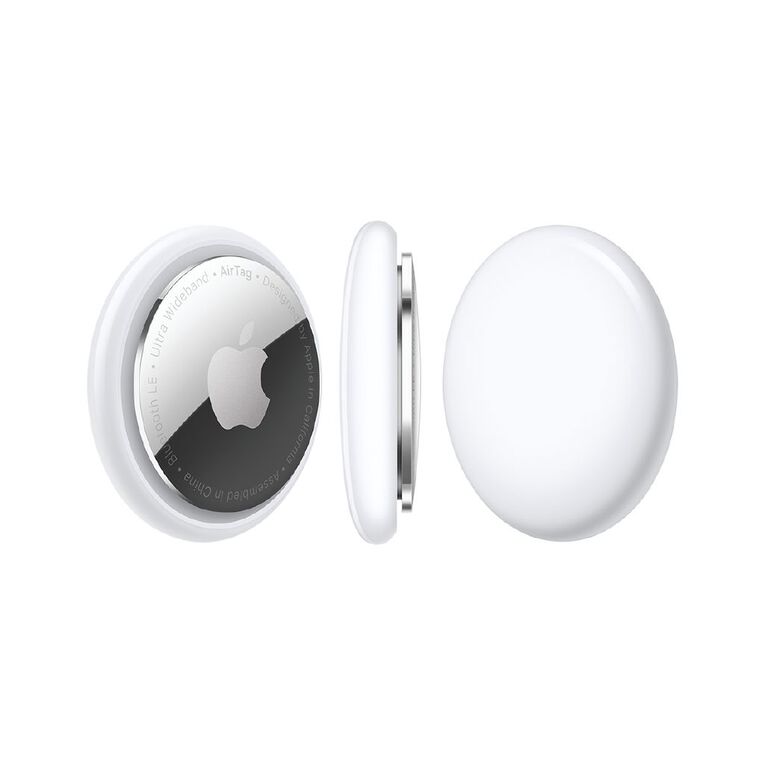 Apple AirTag 4-Pack: Bluetooth Item Finder, Precision Tracking, Long Battery Life