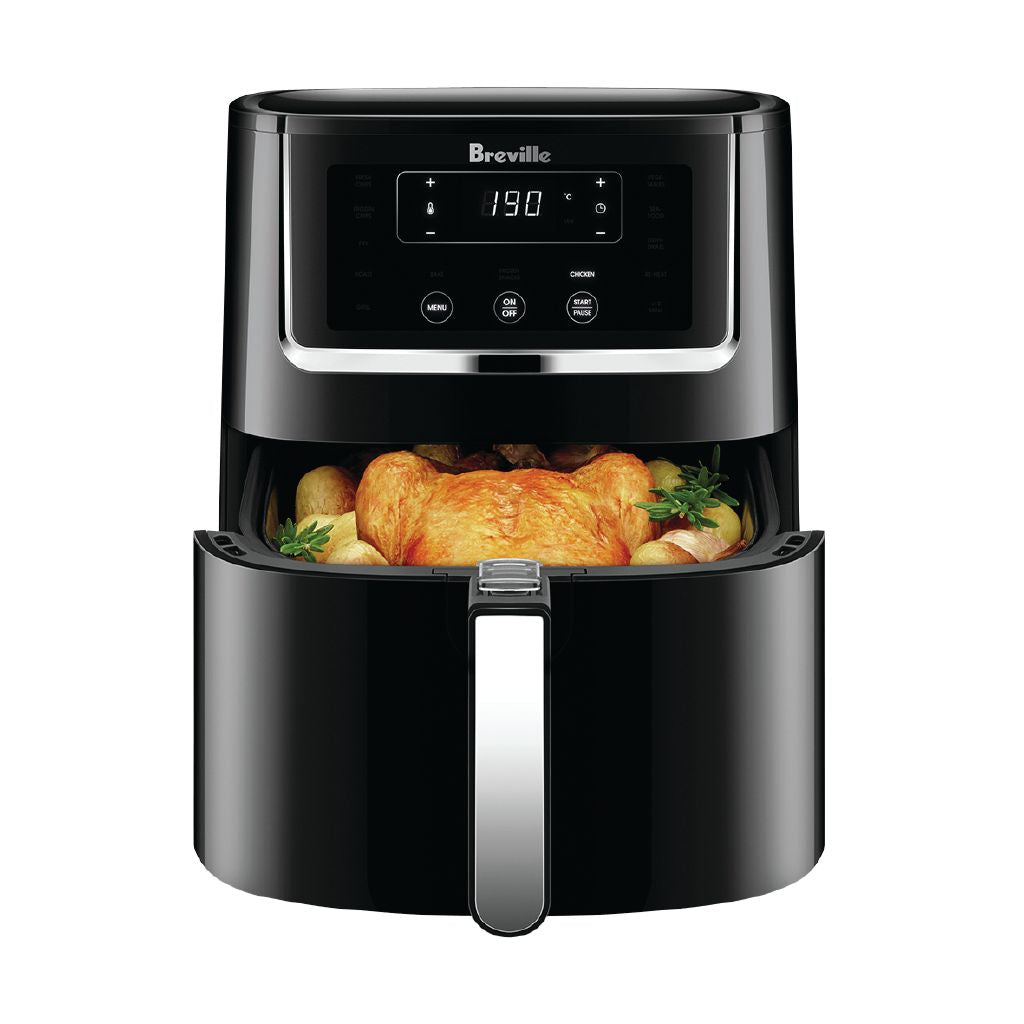 Breville The Air Fryer Chef Extra-Large 5.28-Quart Digital Air Fryer with 11 Presets