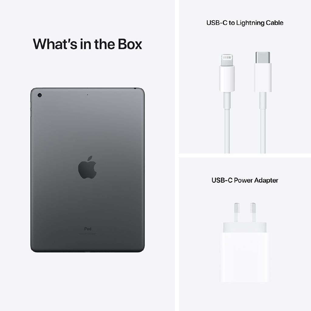 Apple iPad 10.2-inch Wi-Fi 256GB 9th Gen: Ultimate Space Grey Tablet