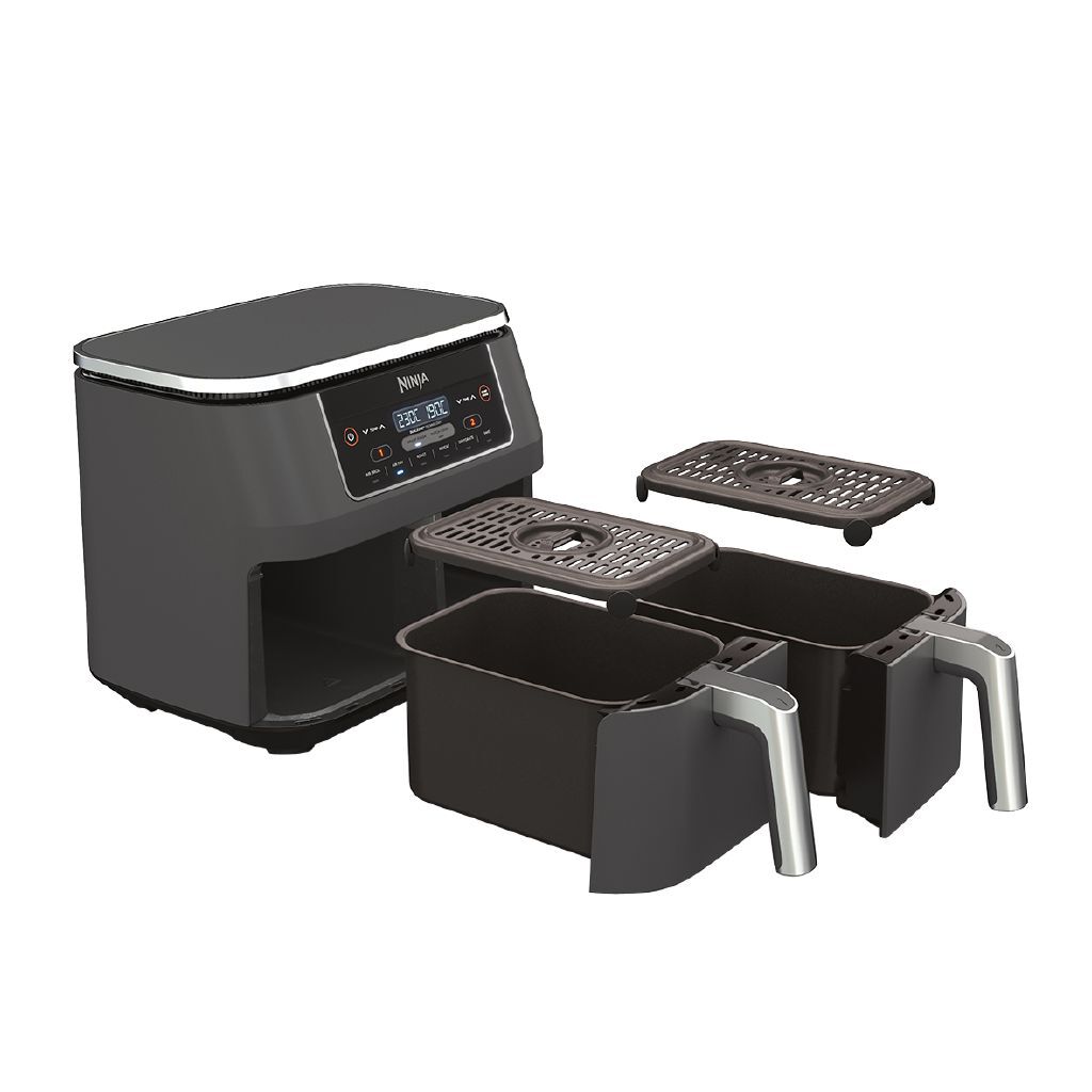 Ninja Foodi XL Dual Zone Smart Sync Air Fryer - 8 Quart Healthy Multi-function