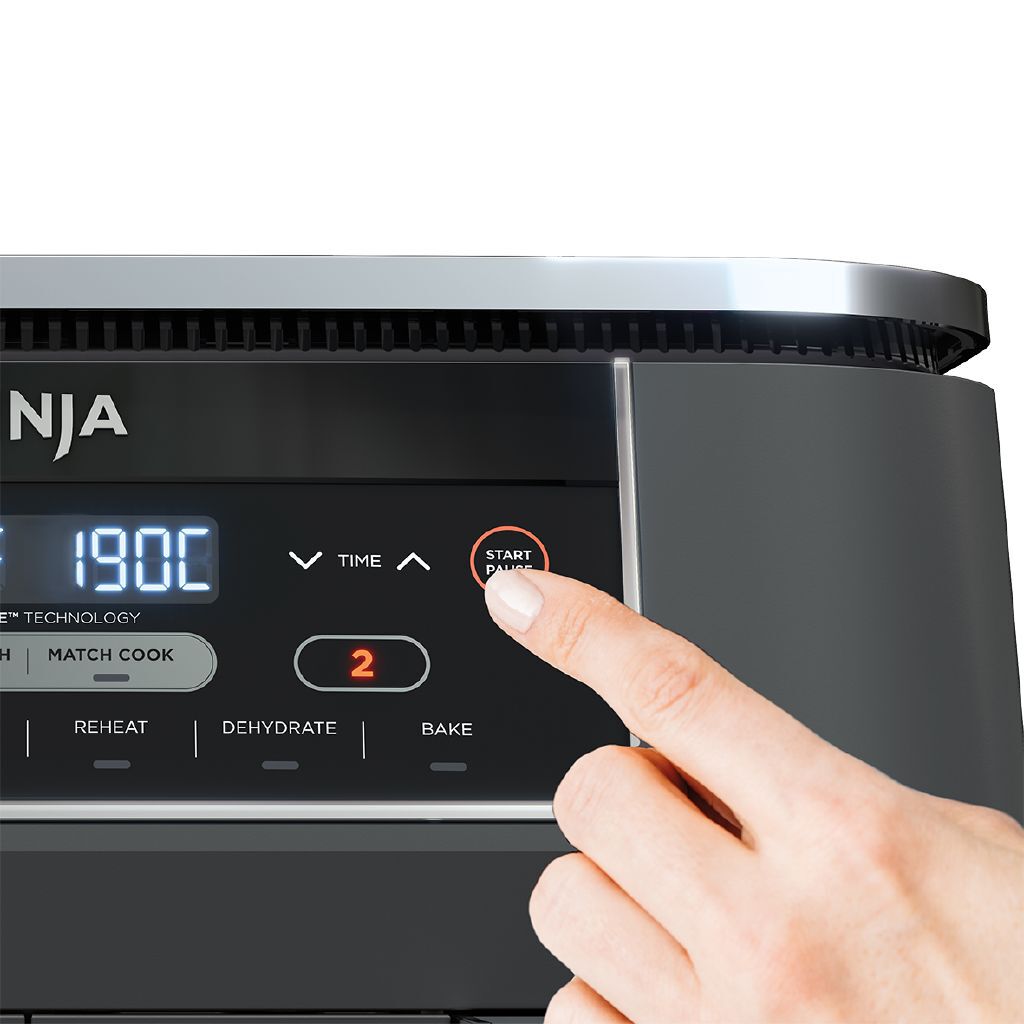 Ninja Foodi XL Dual Zone Smart Sync Air Fryer - 8 Quart Healthy Multi-function