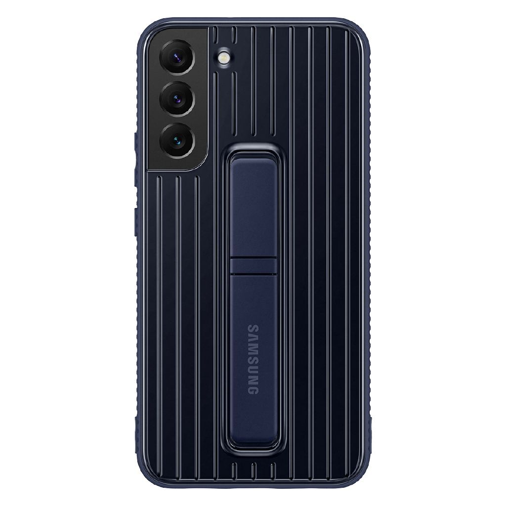 Samsung Galaxy S22+ Navy Protective Standing Case with Dual Kickstands