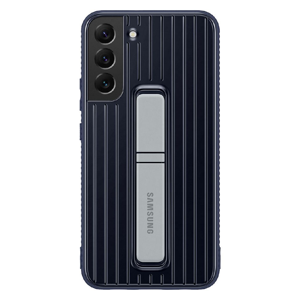 Samsung Galaxy S22+ Navy Protective Standing Case with Dual Kickstands