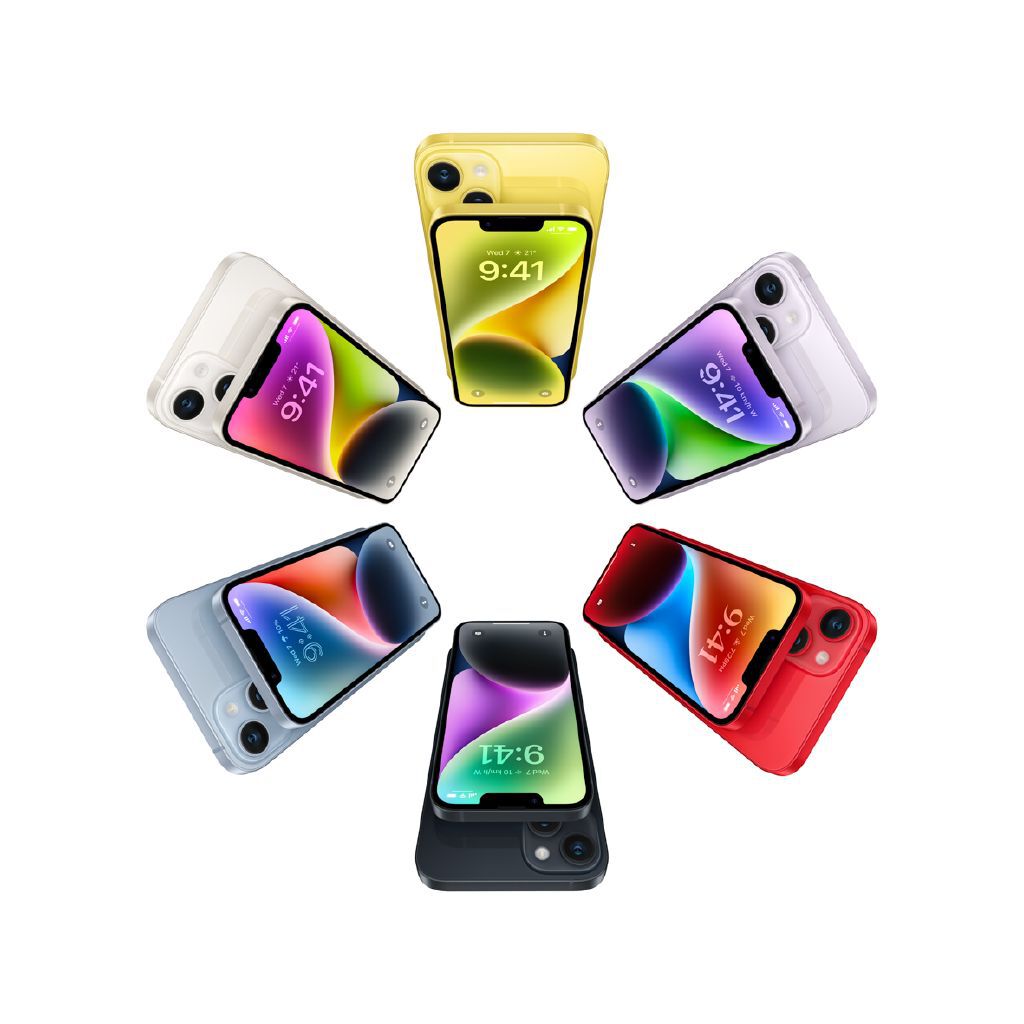 Apple iPhone 14 128GB Starlight: Stunning Camera, Crash Detection, A15 Bionic Power