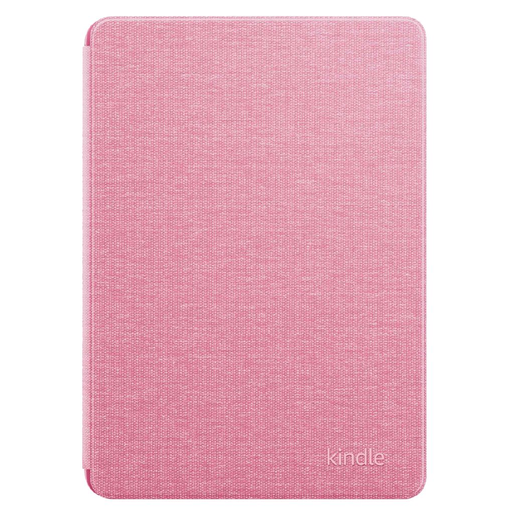 Amazon Kindle 11th Gen Fabric Cover - Rose Pink, Lightweight, Smart Magnetic Protection