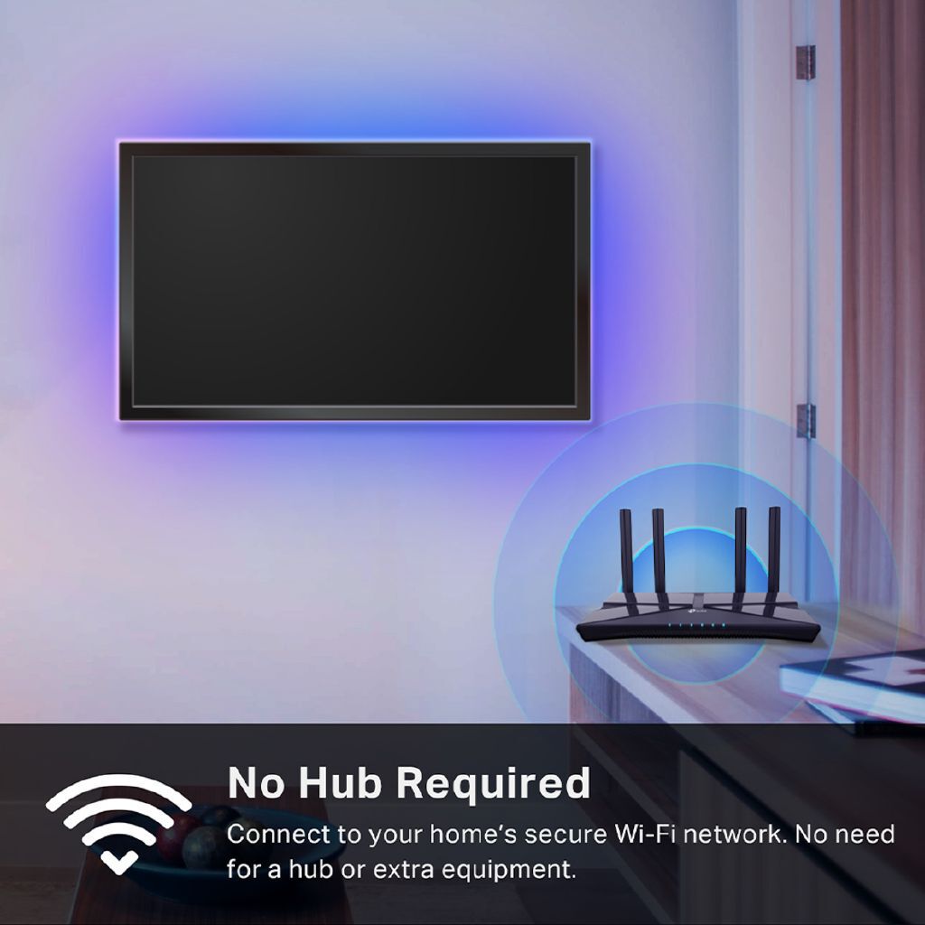 TP-Link Tapo L930 16.4ft Smart Wi-Fi Multicolour LED Light Strip with HomeKit