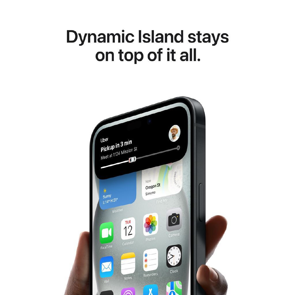 Apple iPhone 15 Yellow 256GB: Dynamic Island, 48MP Camera, USB-C Power
