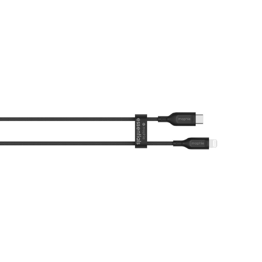 Mophie 6.5ft Braided USB-C to Lightning Fast Charging Cable for Apple Devices