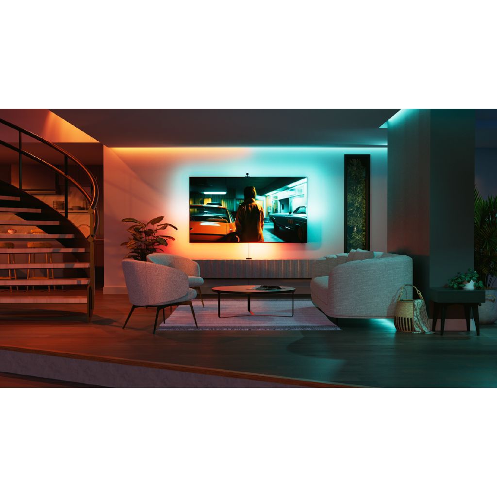 Nanoleaf 4D Smart TV Screen Mirror Kit: Immersive Backlighting for TVs up to 85 Inches