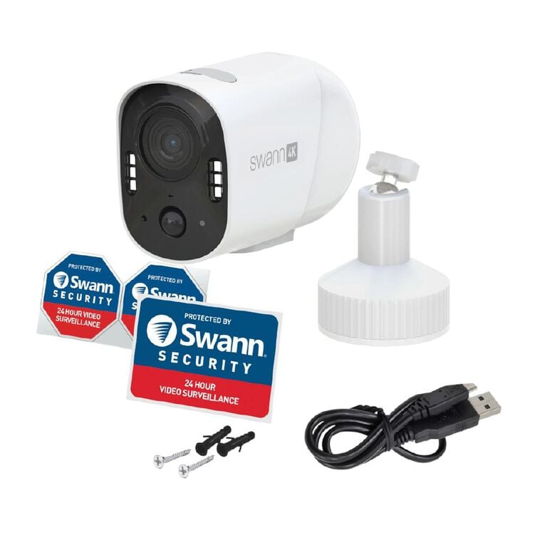 Swann Xtreem 4K Wireless Battery Security Camera with 120-Day Charge