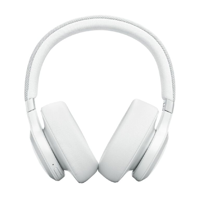 JBL Live 770NC Wireless Over-Ear Headphones: Adaptive Noise Cancelling, White