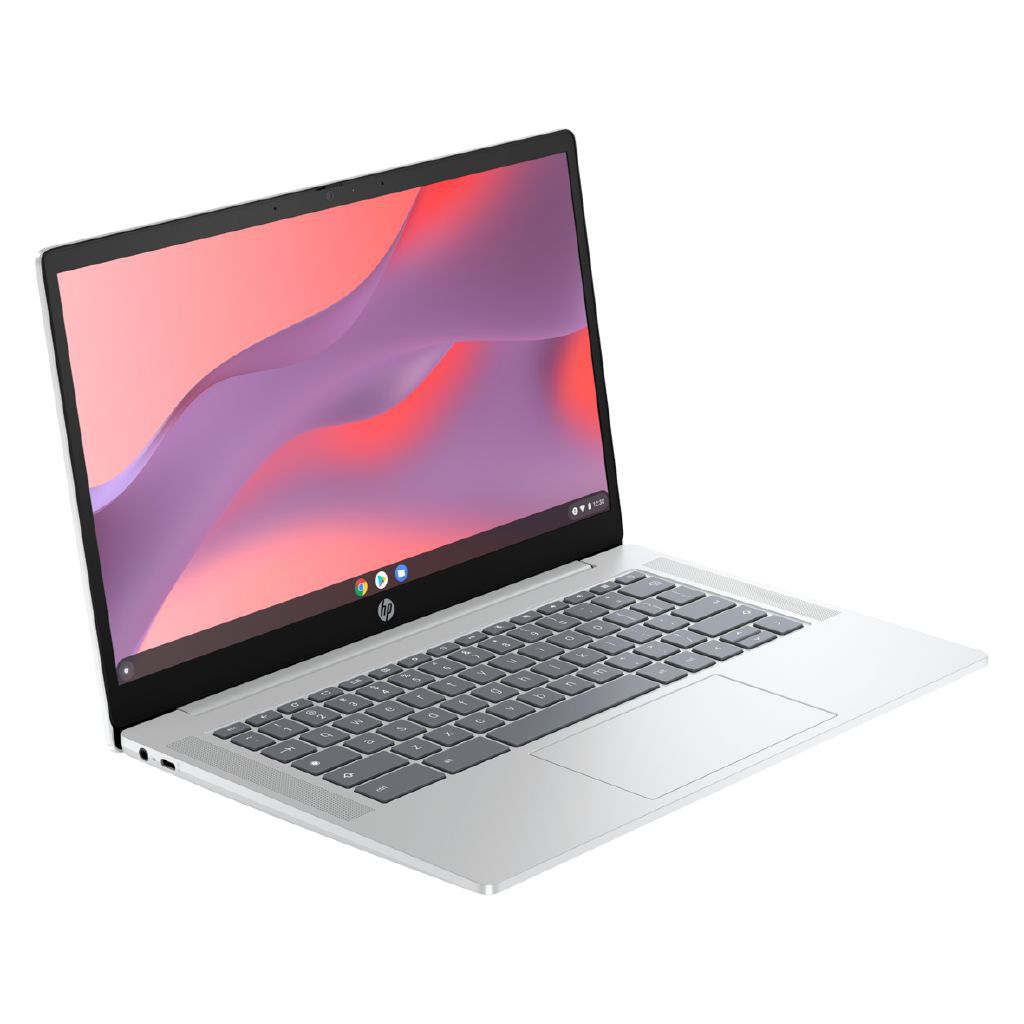 HP 14-inch HD Touchscreen Chromebook: Intel N100, 4GB RAM, 64GB Storage