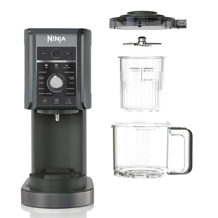 Ninja CREAMi Deluxe 11-in-1 Frozen Treat Maker: Craft Ice Cream, Gelato, Sorbet, & More!