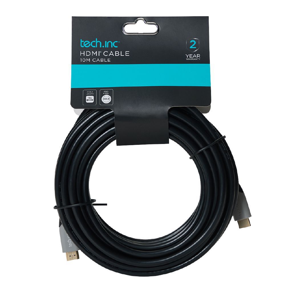 Tech.Inc 32-Foot Gold Plated 4K HDMI Cable for Home Theater and Gaming