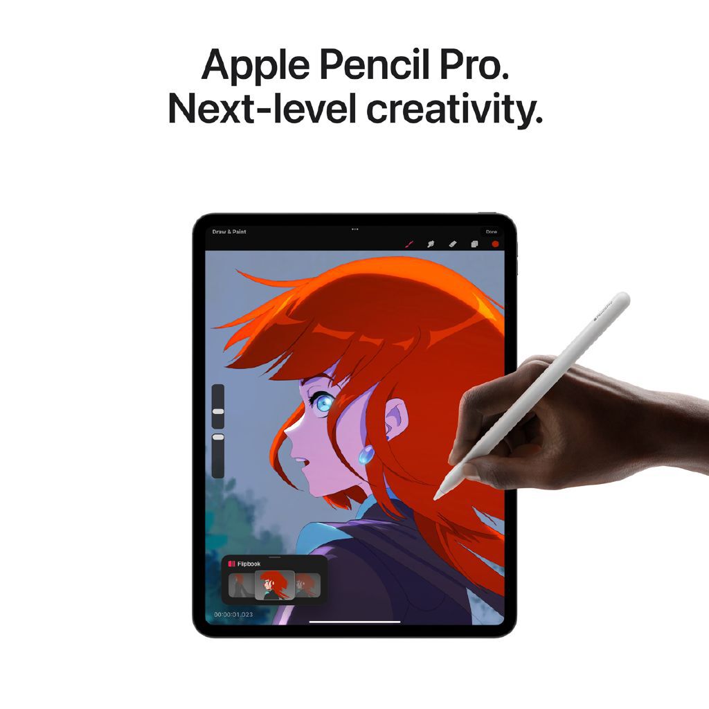 Apple iPad Pro 11-inch M4 Chip Wi-Fi + Cellular 256GB Tablet - Space Black
