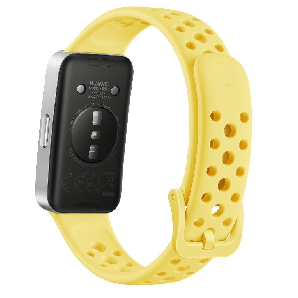 Huawei Band 9 Lemon Yellow Smart Fitness Tracker with AMOLED Display, Health Monitoring, Long Battery Life
