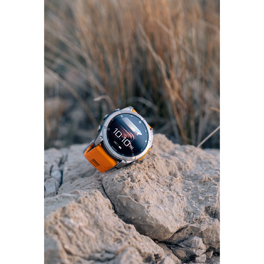 Garmin Fenix 8 51mm Sapphire AMOLED Multisport GPS Smartwatch Titanium Spark Orange Band